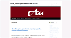 Desktop Screenshot of amatu.lt